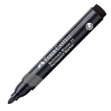 Marker Permanent Negru Varf Rotund Multimark Winner 23 Faber-Castell