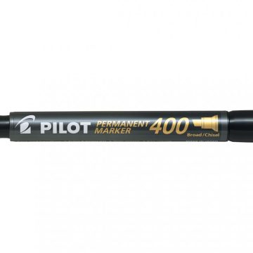 Marker Permanent Negru Varf Tesit 4mm P400 Pilot