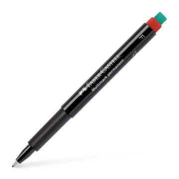 Marker Permanent Rosu F Multimark Faber-Castell