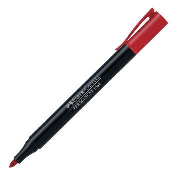Marker Permanent Rosu Slim 1564 Faber-Castell