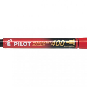 Marker Permanent Rosu Varf Tesit 4mm P400 Pilot