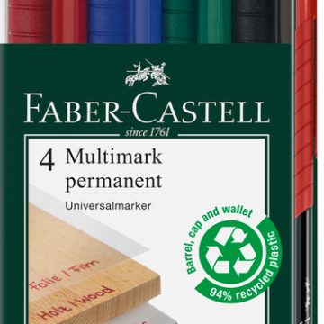 Marker Permanent Set 4 S Multimark Faber-Castell