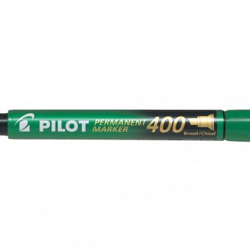 Marker Permanent Verde Varf Tesit 4mm P400 Pilot