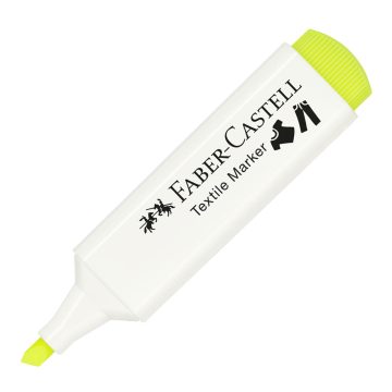 Marker Textil Galben Neon Faber-Castell