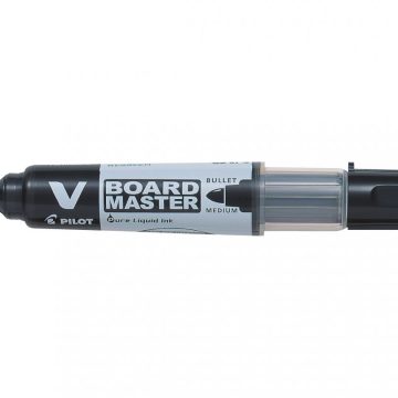Marker Whiteboard Negru 6mm Varf Rotund Vboard Pilot