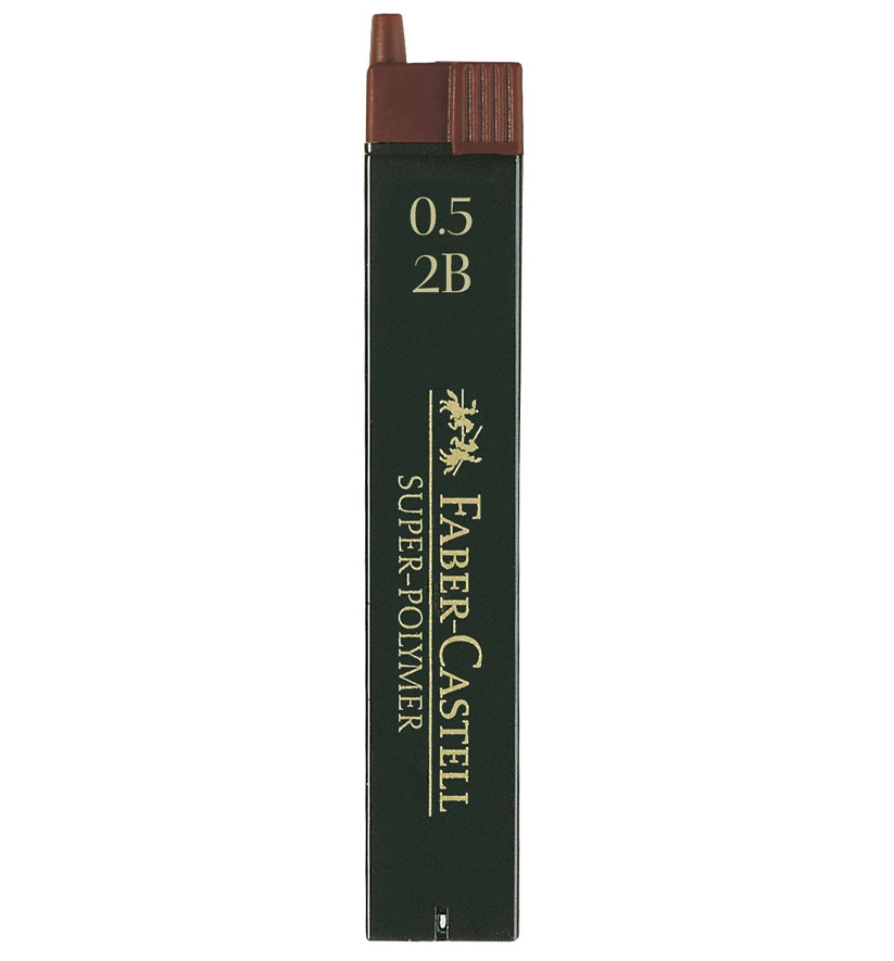 Mina Creion 0.5mm 2B Super-Polymer Faber-Castell