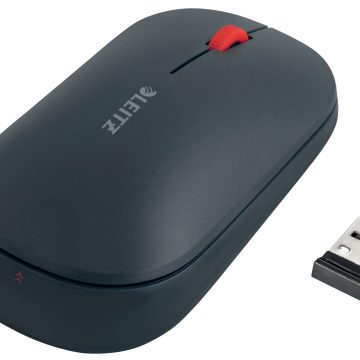 Mouse Optic Conexiune Duala Gri Antracit Cosy Leitz