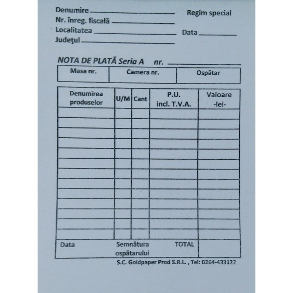 Nota Plata