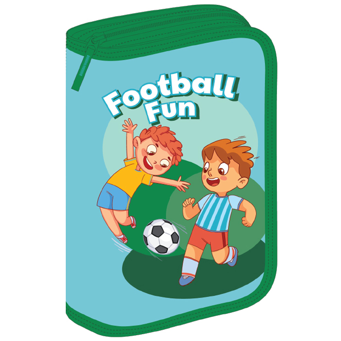 Penar Echipat 23 Piese 1 Fermoar 2 Extensii Fotbal Verde Pigna
