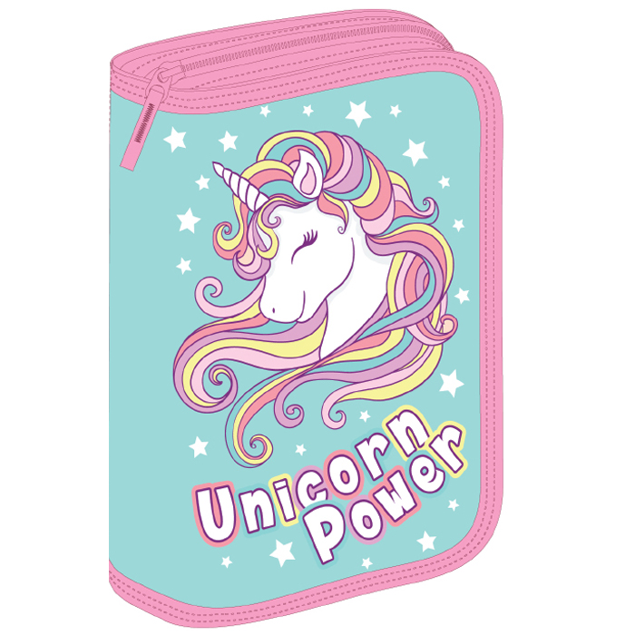 Penar Echipat 23 Piese 1 Fermoar 2 Extensii Unicorn Turcoaz Pigna