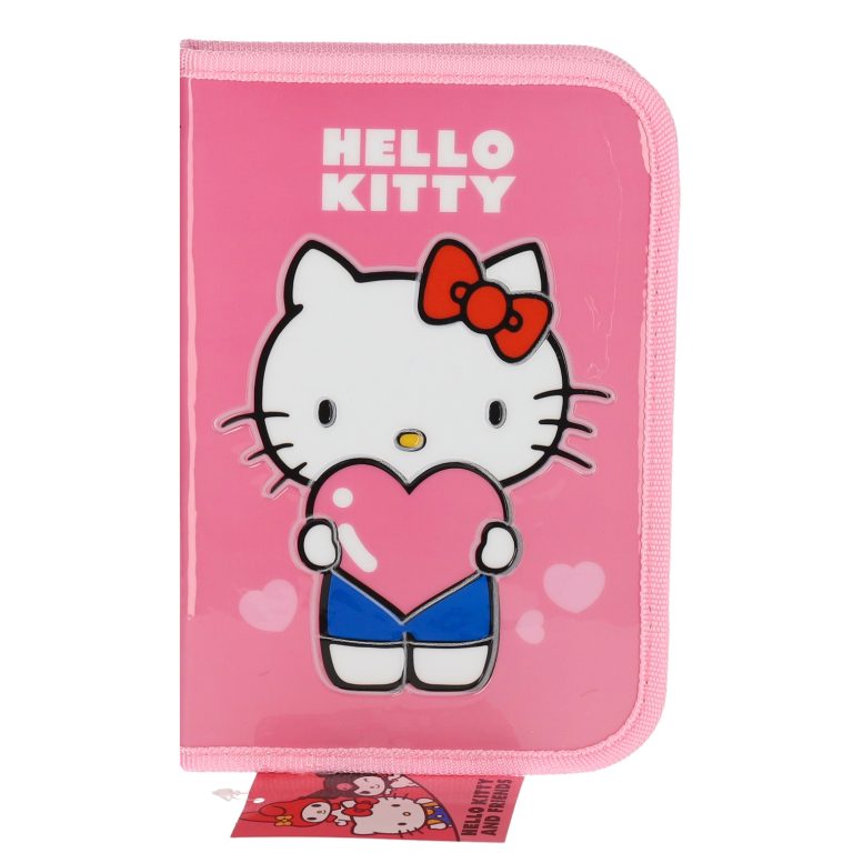Penar Neechipat 1 Fermoar 2 Extensii Hello Kitty Roz Pigna