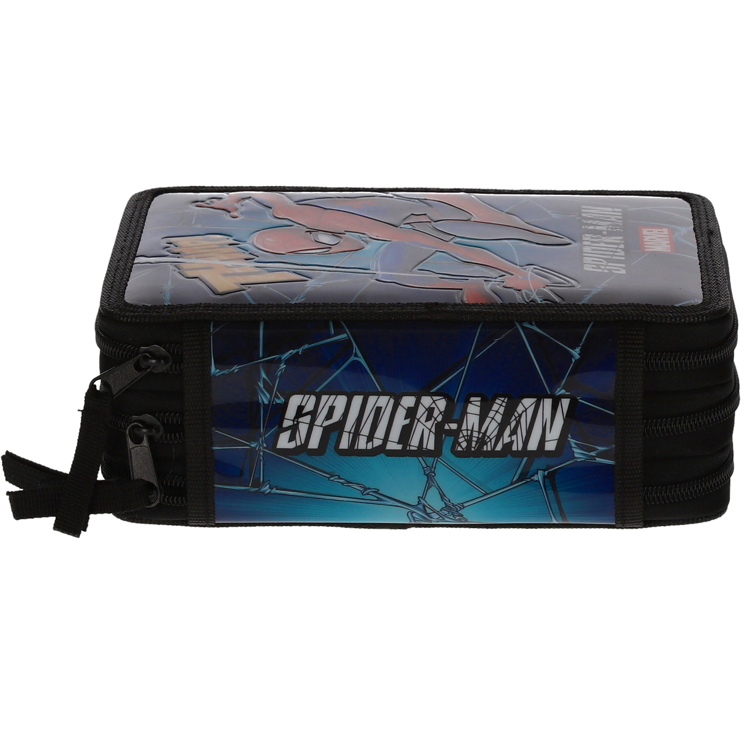 Penar Neechipat 3 Fermoare Spiderman Albastru Pigna