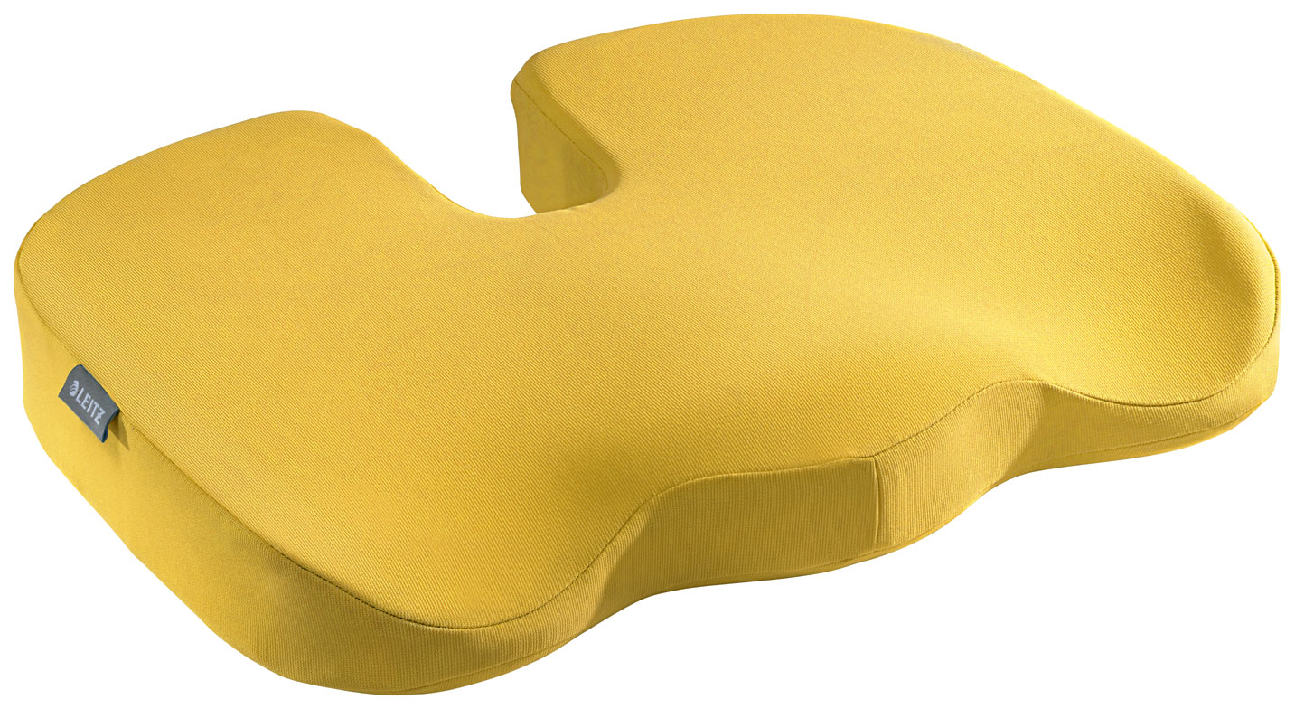 Pernuta Ergonomica Scaun Galben Chihlimbar Cosy Leitz