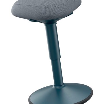 Scaun Ergonomic Reglabil 47-64cm Gri Carbune Leitz