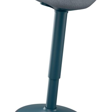 Scaun Ergonomic Reglabil 57-82cm Gri Carbune Leitz