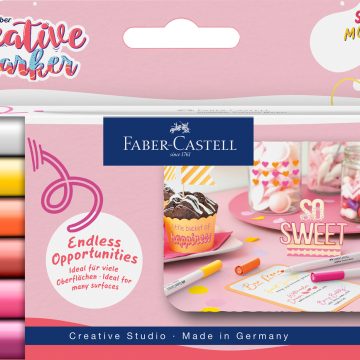 Set 6 Markere Creative Goldfaber Sweet Moments 1.5mm Faber-Castell