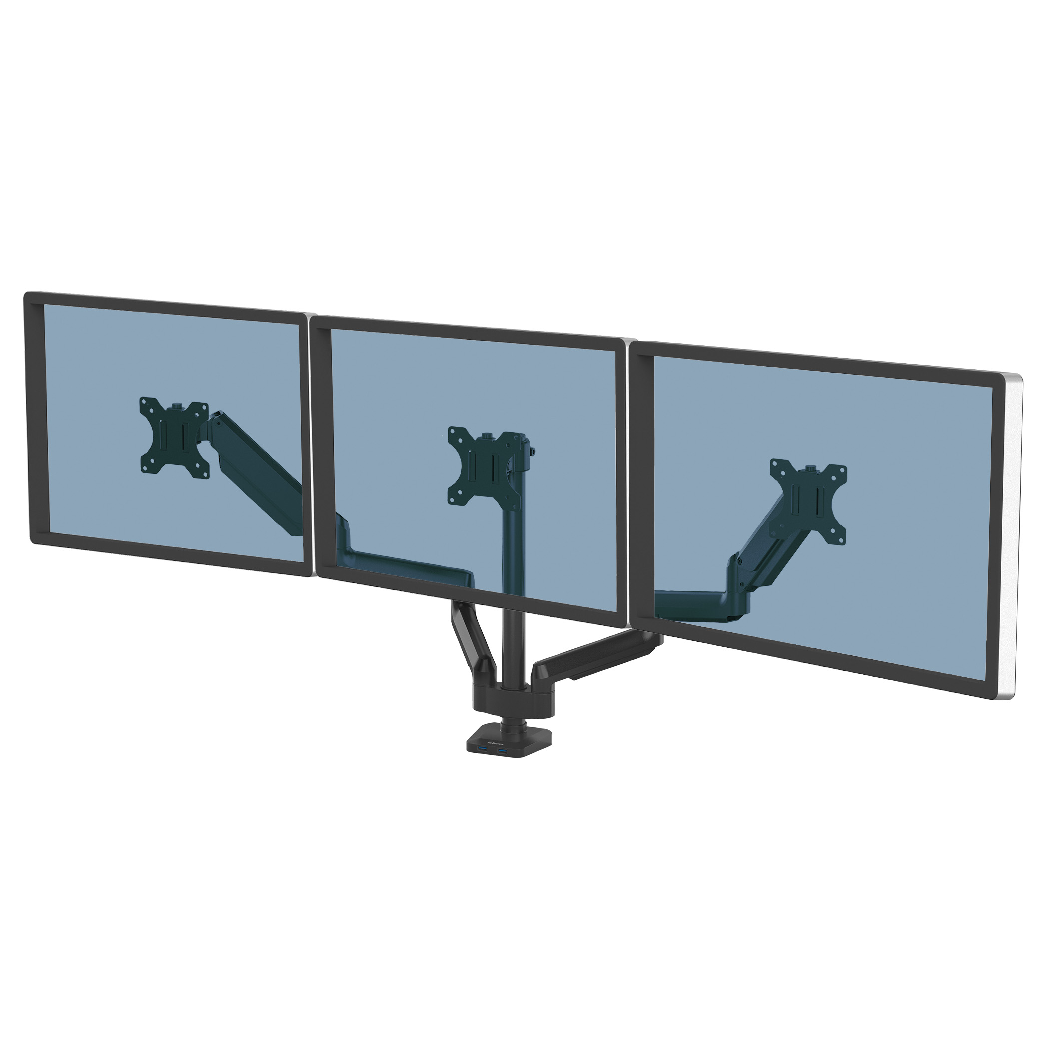 Suport Monitor 3 Brate Negru Platinium Fellowes