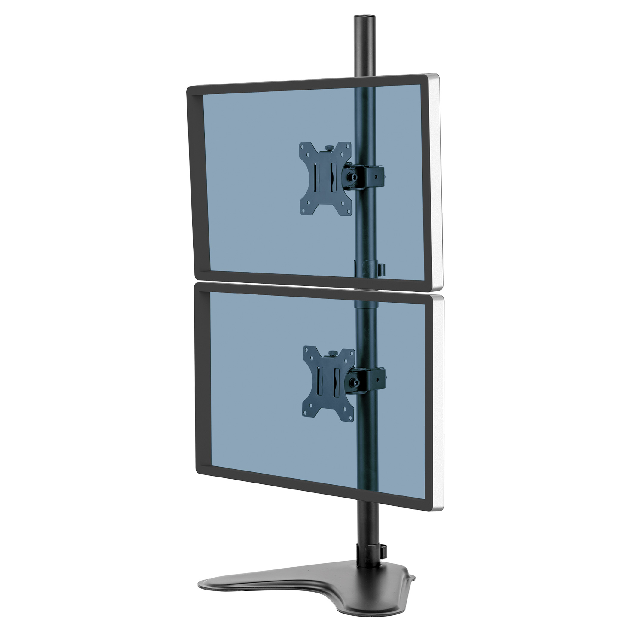 Suport Monitor Baza Fixa 2 Brate Vertical Professional Fellowes