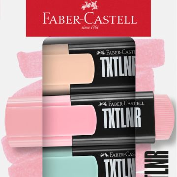 Textmarker Mini Set 4 Pastel Faber-Castell