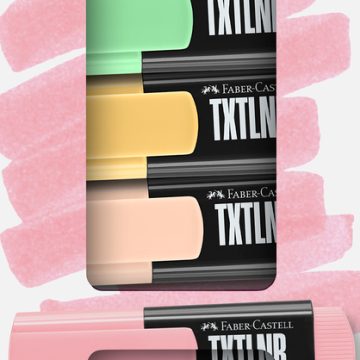 Textmarker Mini Set 8 Pastel Faber-Castell