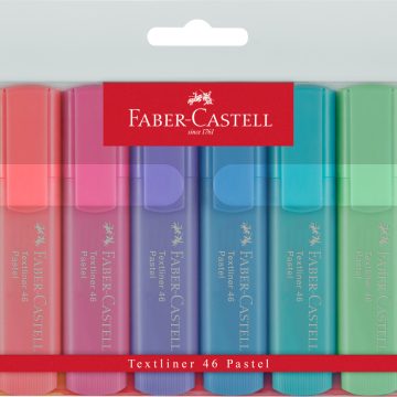 Textmarker Set 8 Pastel 1546 Faber-Castell