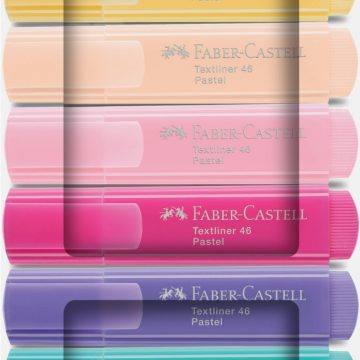 Textmarker Set 8 Pastel 1546 Cutie Carton 2024 Faber-Castell
