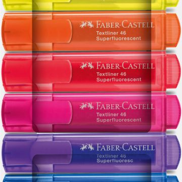 Textmarker Set 8 Superfluorescent 1546 Cutie Carton 2024 Faber-Castell
